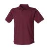 65/35 Classic piqué polo shirt Burgundy