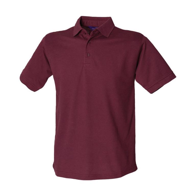 65/35 Classic piqué polo shirt Burgundy