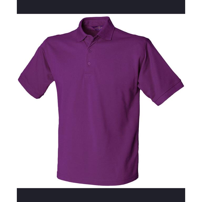 65/35 Classic piqué polo shirt Magenta