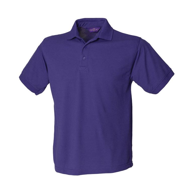 65/35 Classic piqué polo shirt Purple