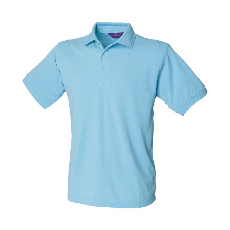 65/35 Classic piqué polo shirt Sky