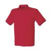 65/35 Classic piqué polo shirt Vintage Red