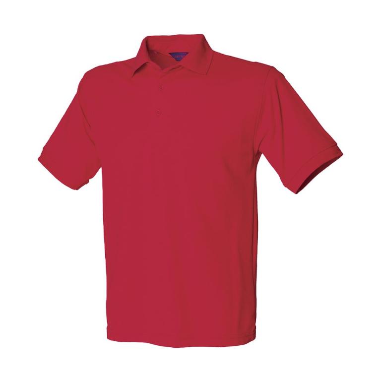 65/35 Classic piqué polo shirt Vintage Red