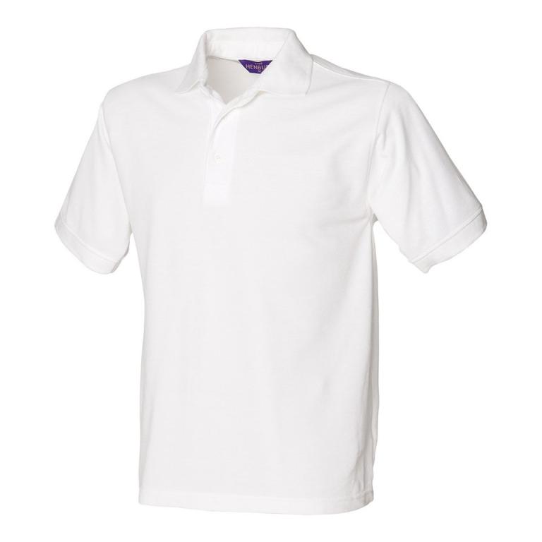 65/35 Classic piqué polo shirt White