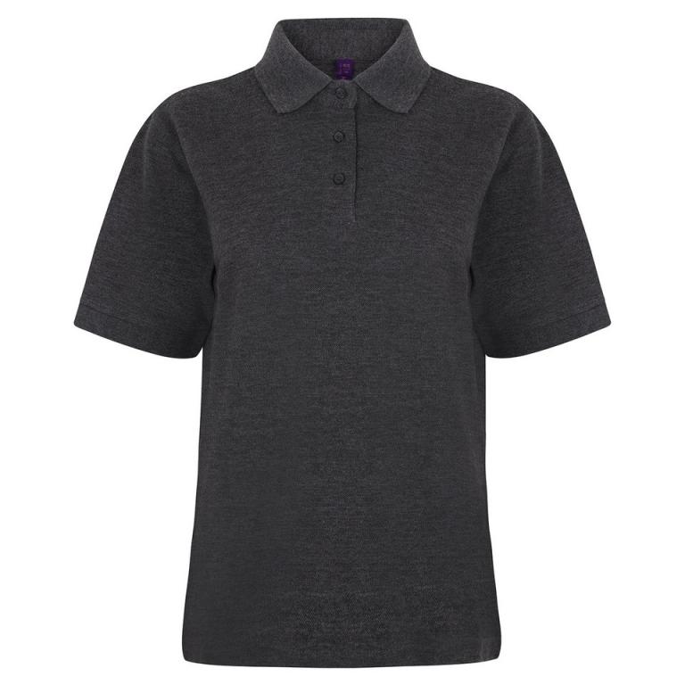 Women's 65/35 polo shirt Charcoal