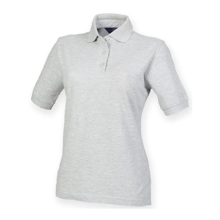 Women's 65/35 polo shirt Heather Grey