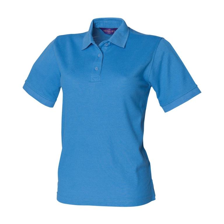 Women's 65/35 polo shirt Mid Blue