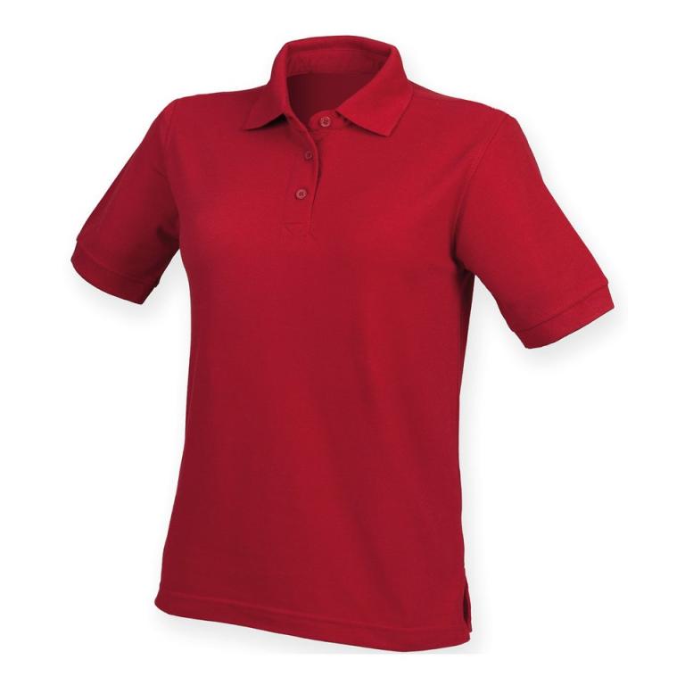 Women's 65/35 polo shirt Vintage Red