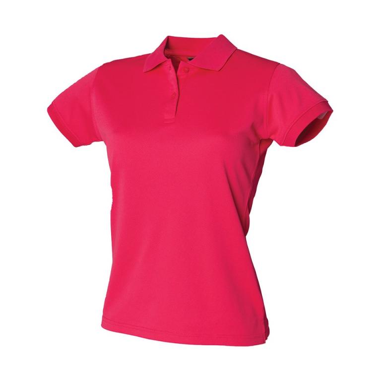 Women's Coolplus® polo shirt Bright Pink