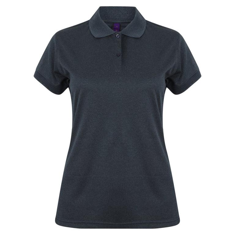 Women's Coolplus® polo shirt Heather Navy