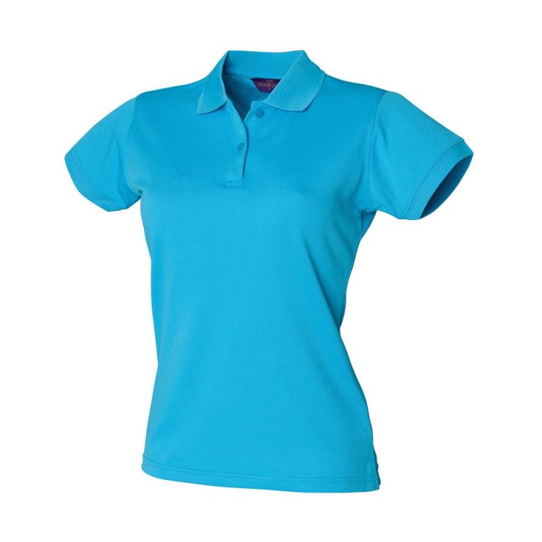 Women's Coolplus® polo shirt Turquoise