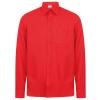 Wicking antibacterial long sleeve shirt Classic Red