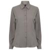 Women's wicking antibacterial long sleeve shirt Slate Grey