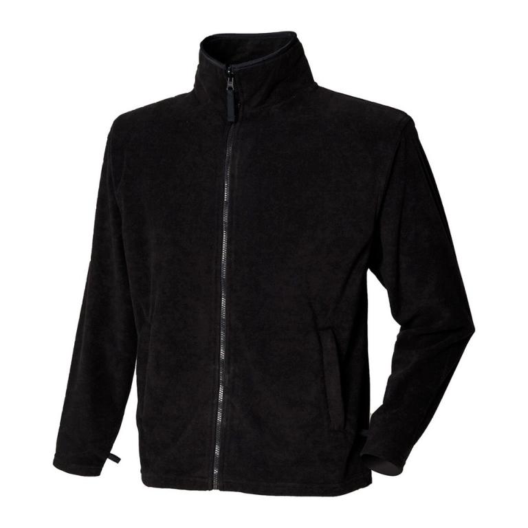 Microfleece jacket Black