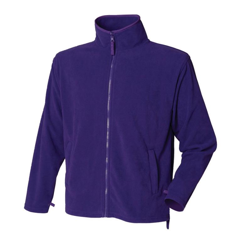 Microfleece jacket Purple