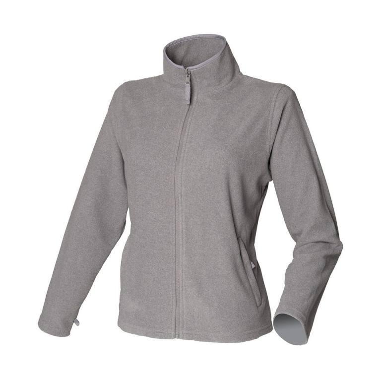 Women's microfleece jacket Heather Grey