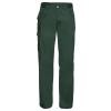 Polycotton twill workwear trousers Bottle Green