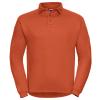 Heavy-duty collar sweatshirt Orange