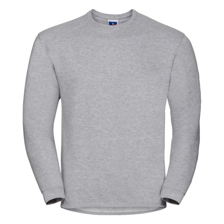 Heavy-duty crew neck sweatshirt Light Oxford