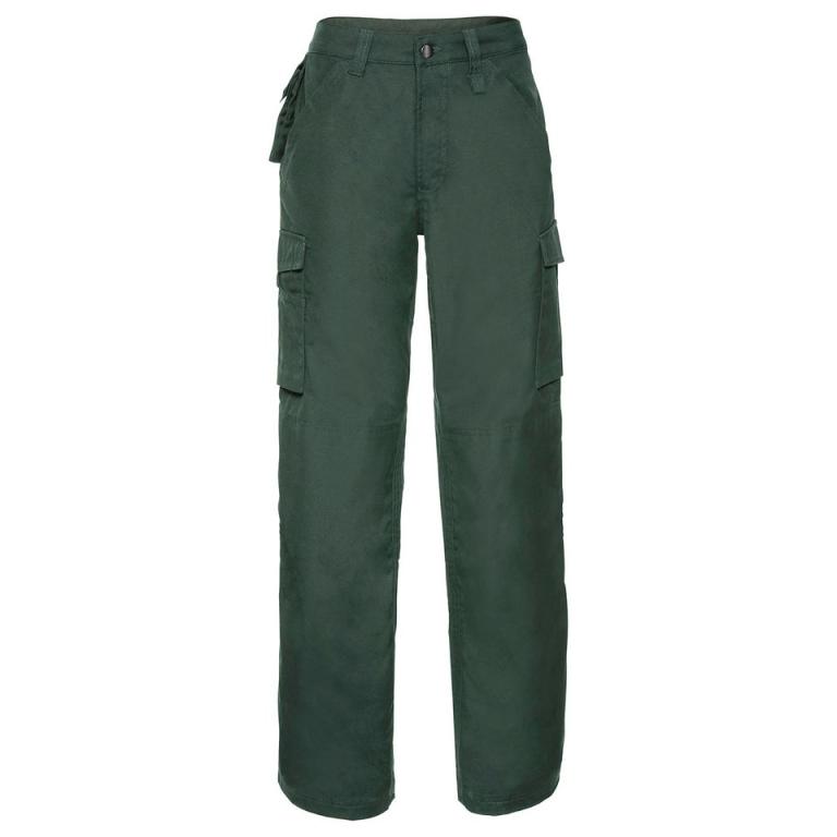 Heavy-duty workwear trousers Bottle Green