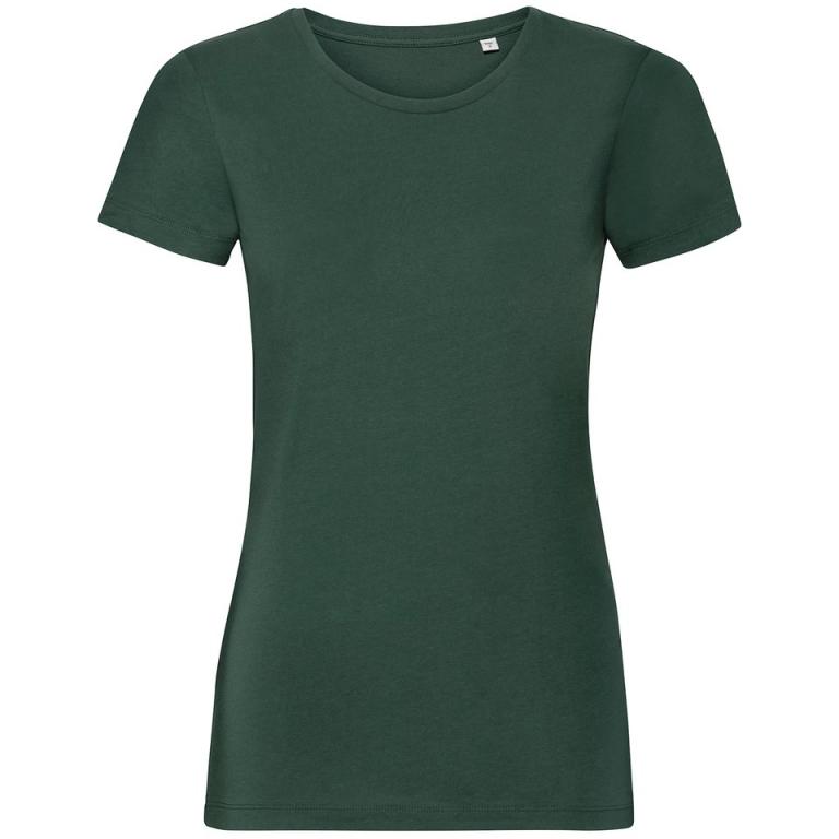 Women's pure organic tee Bottle Green