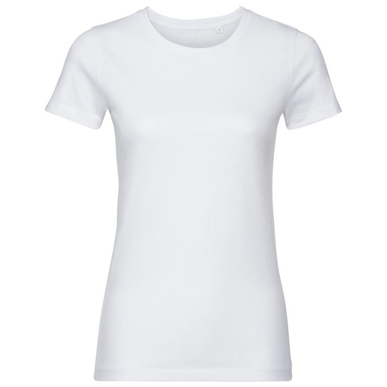 Women's pure organic tee White