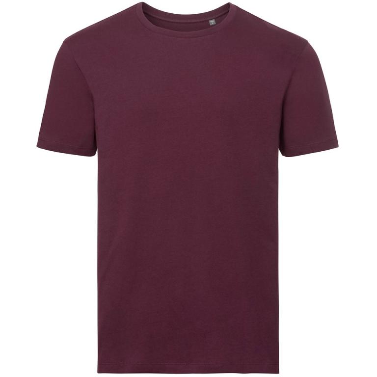 Pure organic tee Burgundy