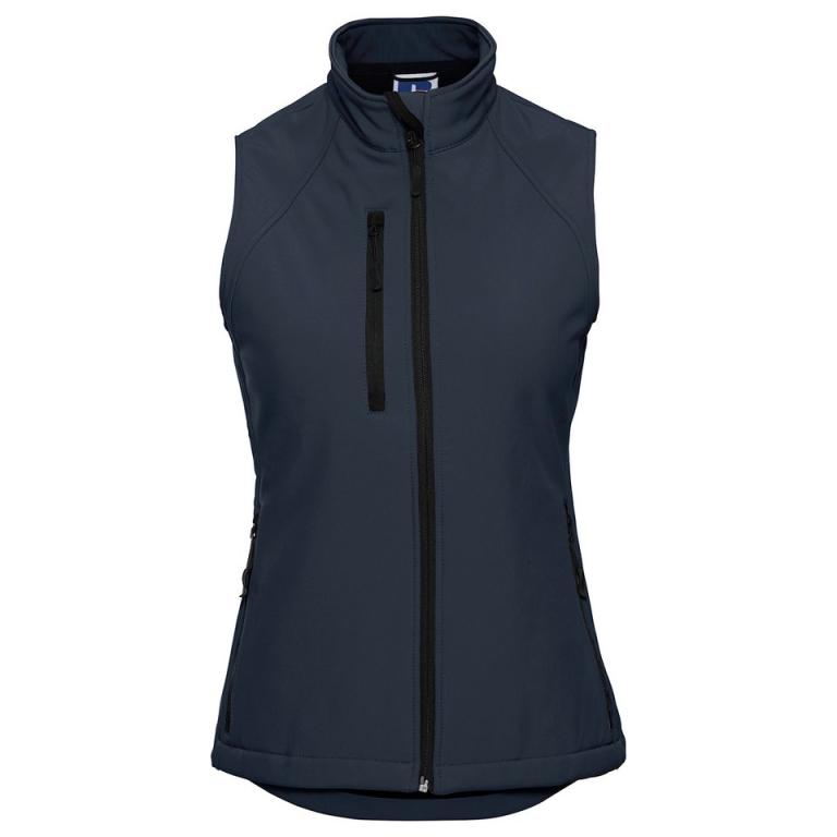 Women's softshell gilet French Navy