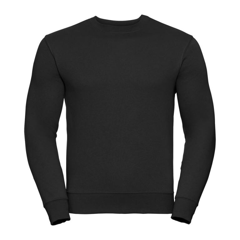 Set-in sleeve sweatshirt Black