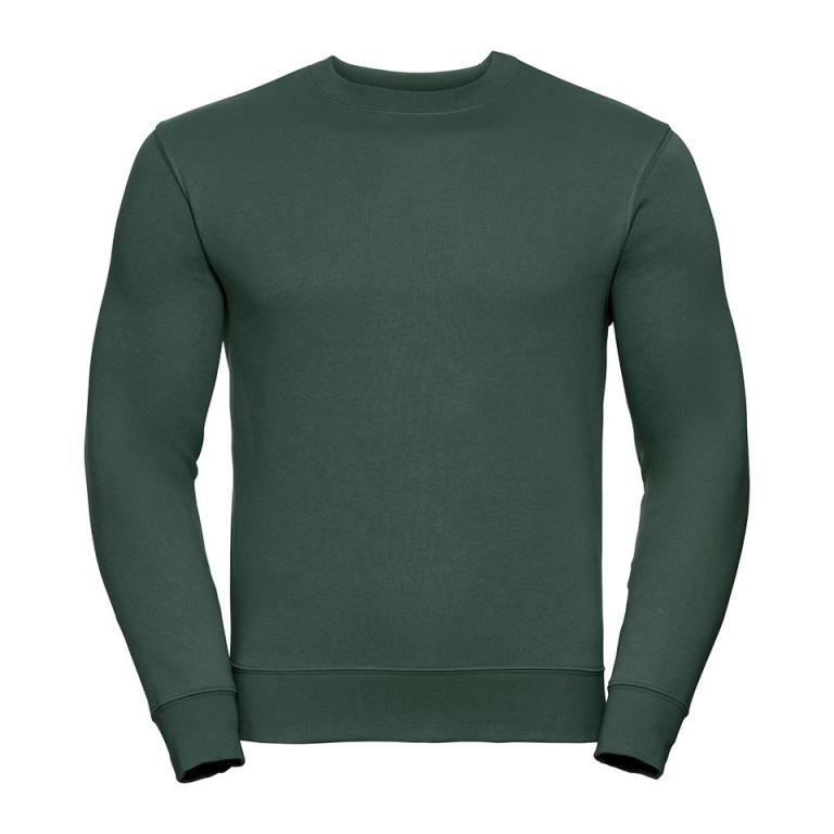 Set-in sleeve sweatshirt Bottle Green