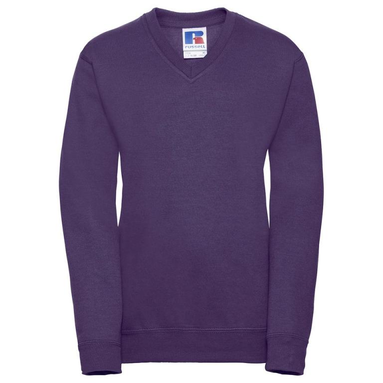 Kids v-neck sweatshirt Purple