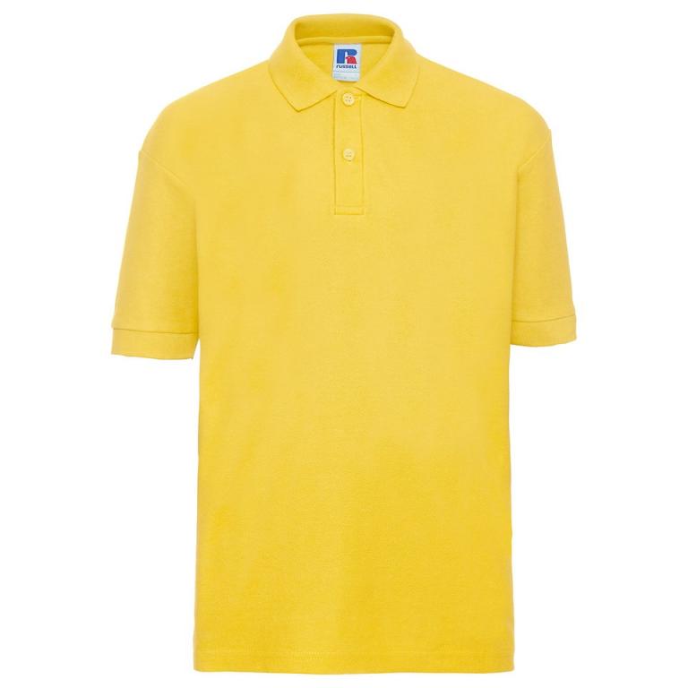 Kids polo shirt Yellow