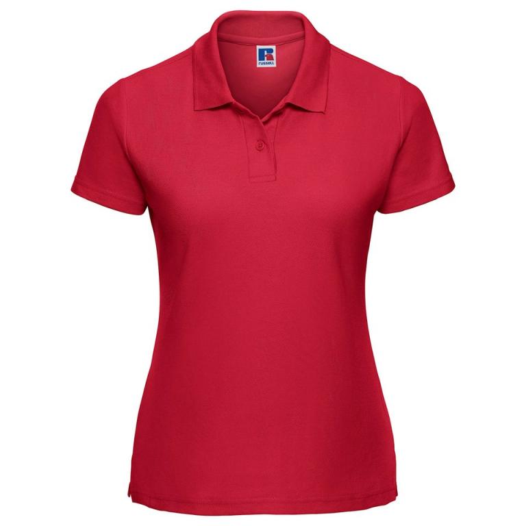 Women's classic polycotton polo Classic Red