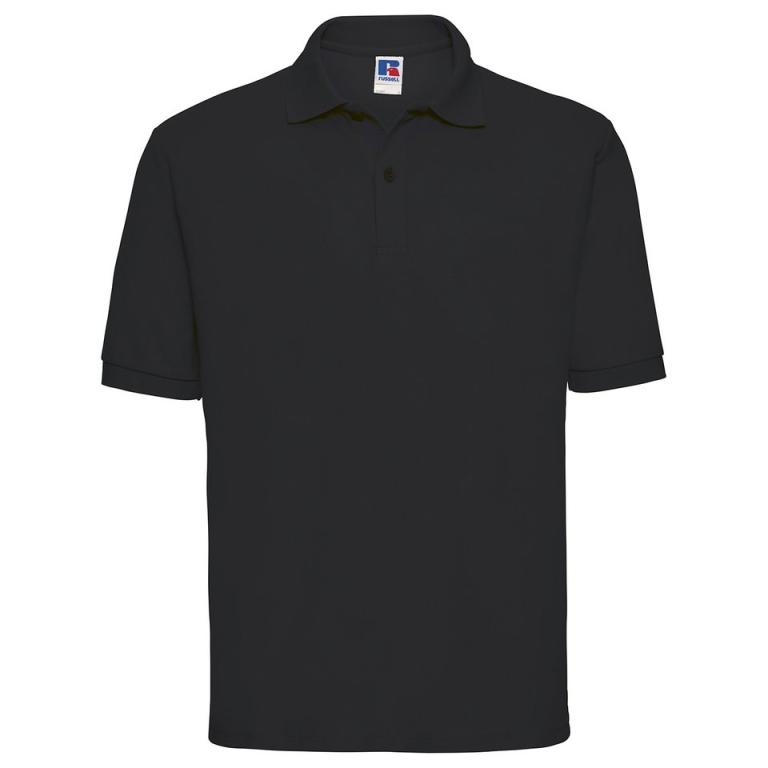 Classic polycotton polo Black