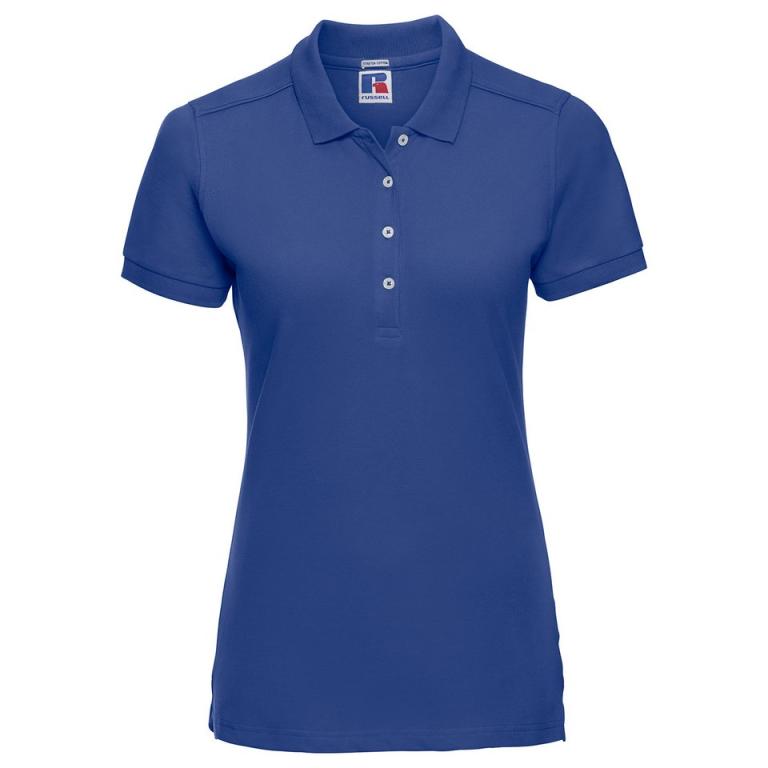 Women's stretch polo Bright Royal