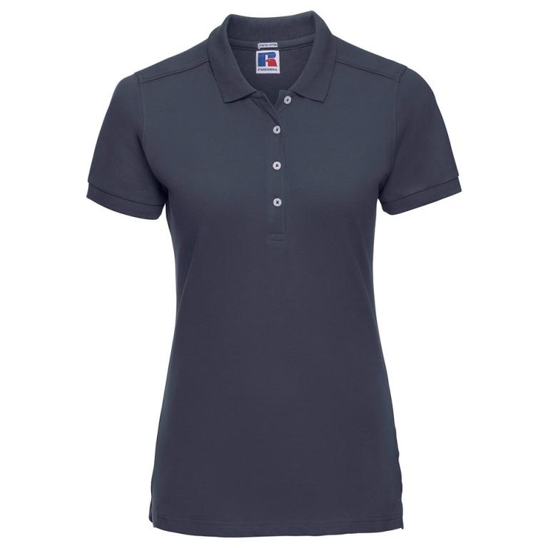 Women's stretch polo French Navy