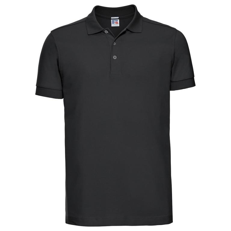 Stretch polo Black