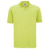 Classic cotton piqué polo Lime