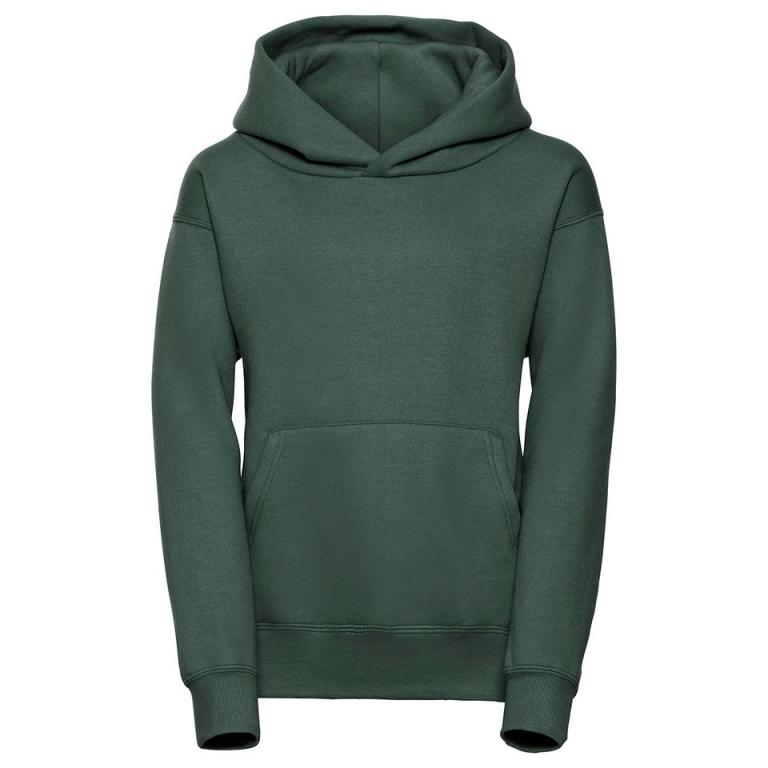 Kids hooded sweatshirt Bottle Green