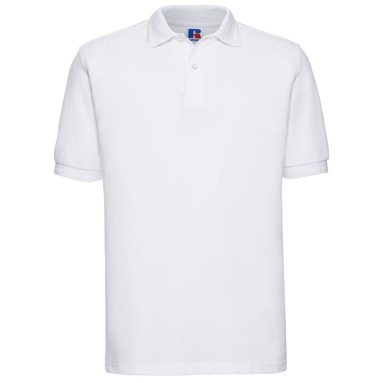 Hard-wearing 60°C wash polo White