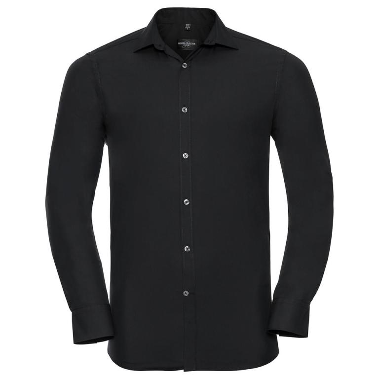 Long sleeve ultimate stretch shirt Black