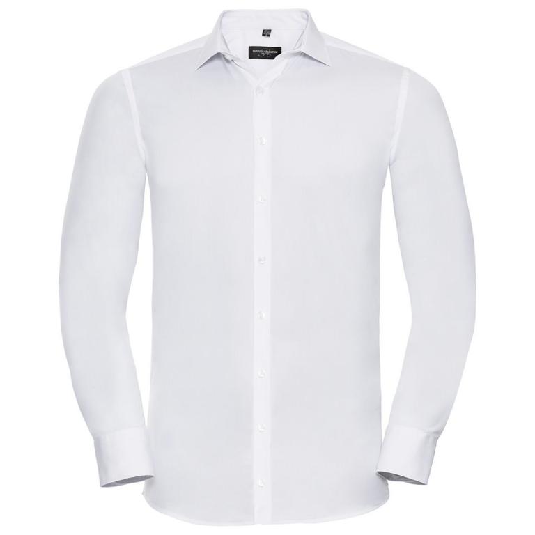 Long sleeve ultimate stretch shirt White