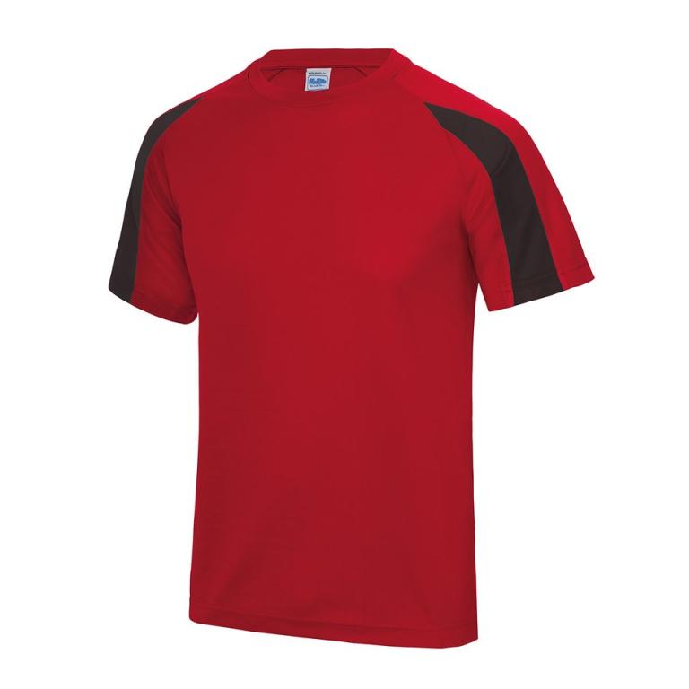 Contrast cool T Fire Red/Jet Black