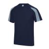 Contrast cool T Oxford Navy/Sky Blue