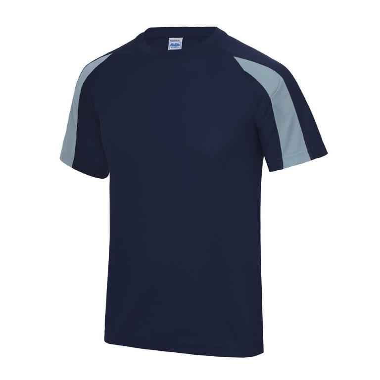 Contrast cool T Oxford Navy/Sky Blue