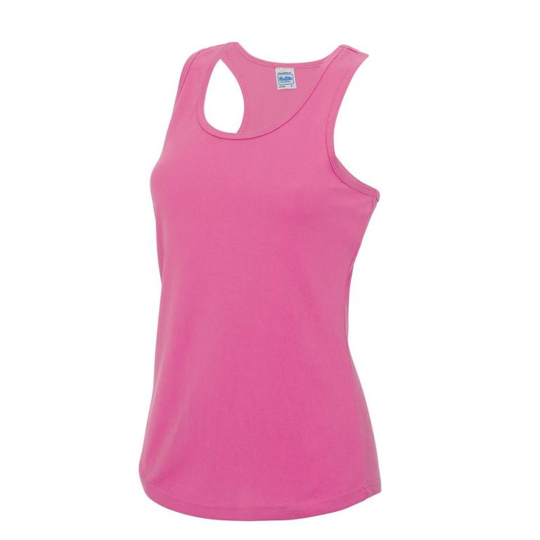 Women's cool vest Electric Pink