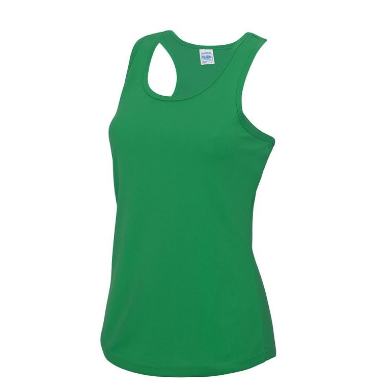 Women's cool vest Kelly Green