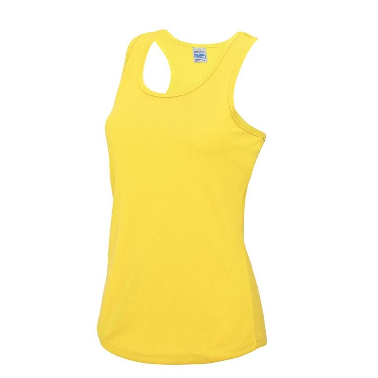 Women's cool vest Sun Yellow