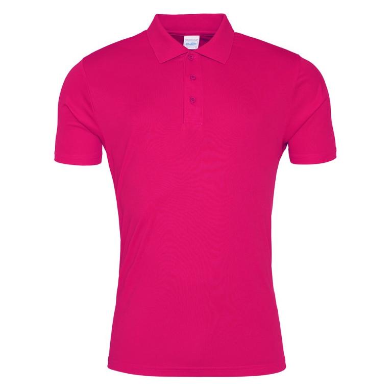 Cool smooth polo Hot Pink