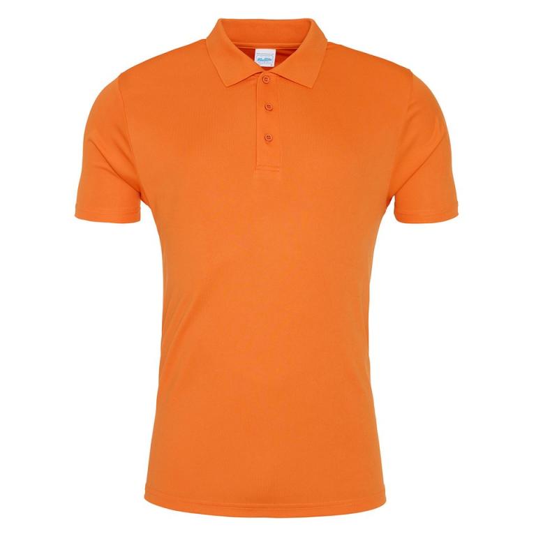 Cool smooth polo Orange Crush